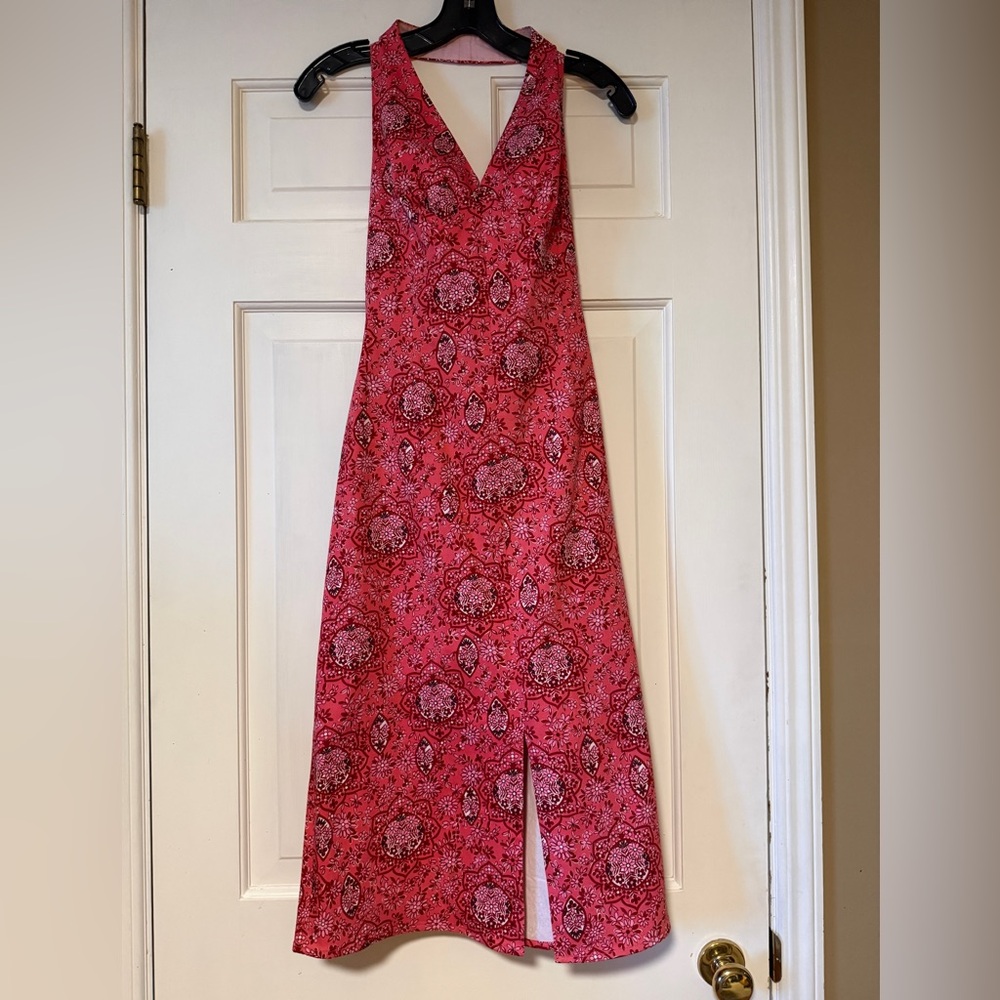 Tabitha Red Floral Dress
